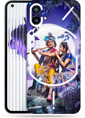 SkinoMania Nothing-Phone(1) Mobile Skin(Multicolor Blue Radha Krishna)