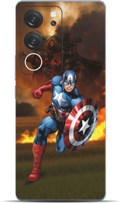 VYBE Vivo V29 Pro Avenger Mobile Skin Mobile Skin(Indigo Dye 36)