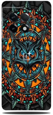 TJ CREATION OnePlus 11R 5G Mobile Skin(Ultra Super Mighty Owl With High Matte Finish.)