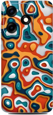 WeCre8 Skin's Tecno Spark 10C Mobile Skin(pour-art Multicolor Skin)