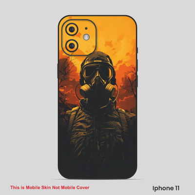 VYBE The Smart Choice iPhone 11 Super Hero Mobile Skin(Judge Orange 10)