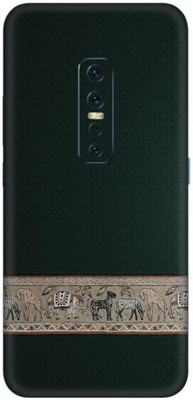 wrap craft VIVO V17 PRO Premium Vinyl Mobile Skin(Multicolor)