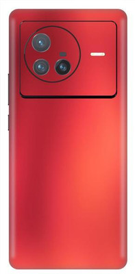 Vcare GadGets X80 5G Shining Mirror Red Back Side Premium Mobile Skin(Shining Mirror Red)