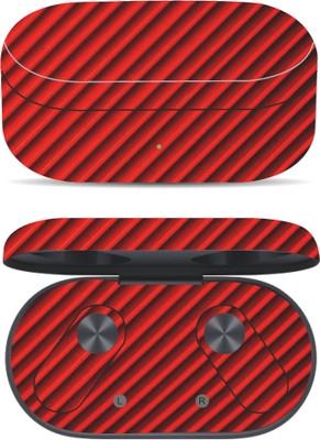 VYBE The Smart Choice OnePlus Nord Buds 2 TWS Earbuds Abstract Skin Mobile Skin(Chili Red 3)
