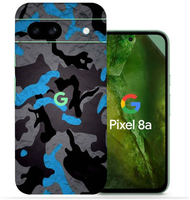OggyBaba Google Pixel 8A 5g Mobile Skin(Camo Blue)