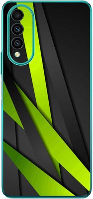 FCS Huawei nova 8 SE Printed Back skin Mobile Skin(Green Texture)