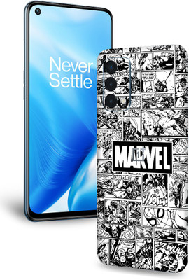 SkinoMania one Plus N200 5G Mobile Skin(B&W Marvel Comic)