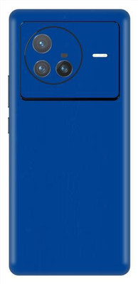 Vcare GadGets X80 5G Blue Glossy Back Side Premium Mobile Skin(Blue Glossy)