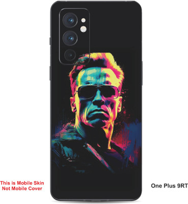 VYBE The Smart Choice One Plus 9RT Abstract Embossed Mobile Skin(Dust Storm A7)