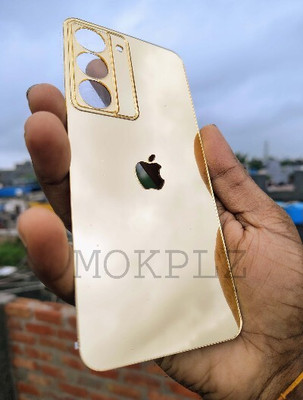 REJKLP REALME P3X 5G GOLDEN MIRROR BACK PANNEL Mobile Skin(GOLDEN)