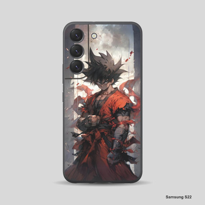 VYBE The Smart Choice Samsung S22 Goku Mobile Skin Mobile Skin(Natural Grey 31)