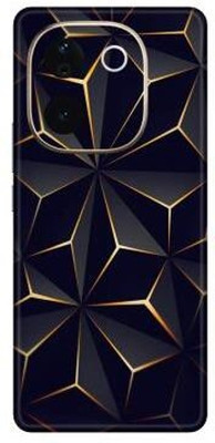Vcare GadGets T3 Pro (5G) Mobile Skin(Black & Gold)