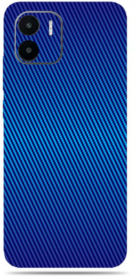 BugguSkin Mi A2 Mobile Skin(Ultra Super Blue Carbon Fiber Skin With High Matte Finish.)