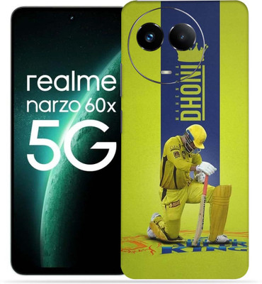 OggyBaba Realme Narzo 60X 5g Mobile Skin(King Dhoni)