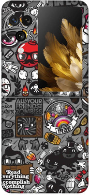 wrap craft SAMSUNG GALAXY FIND N3 FLIP 5G Premium Vinyl Mobile Skin(Multicolor)