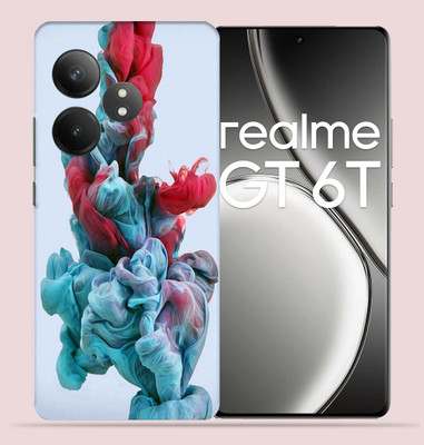 OggyBaba Realme GT 6T 5g,GT 6T 5g Mobile Skin(colorful smoke cloud)