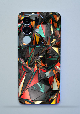 Gizmo Wraps Iqoo Z10x 5g Mobile Skin(Polygon Red)