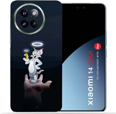 WeCre8 Skin's WeCre8 Skin's Xiaomi 14 Civi Mobile Skin(Angel Tom and Jerry)