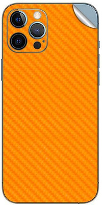 Xskin Apple iPhone 12 Pro Mobile Skin(Orange)