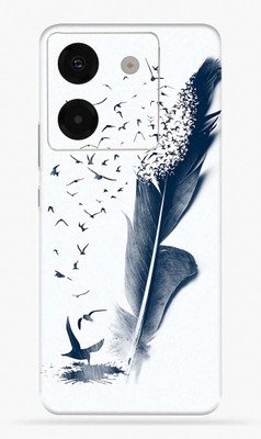 OggyBaba OggyBaba Poco M7 pro 5g Mobile Skin(Feather-Art)