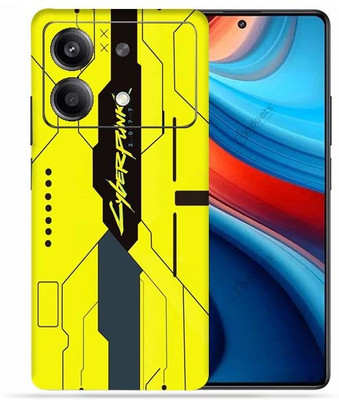 OggyBaba Poco X6 Neo 5g Mobile Skin(Cyberpunkh Yellow)
