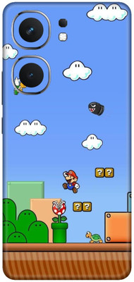 SKINADDA VIVO IQOO NEO 9 PRO 5G Premium Vinyl Mobile Skin(Multicolor)