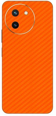 Vcare GadGets Fiber Carbon Orange T3x 5G Mobile Skin(Fiber Carbon Orange)
