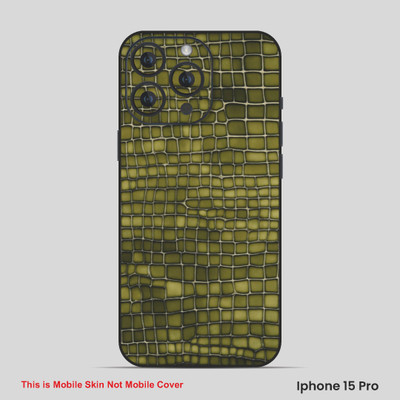 VYBE The Smart Choice iPhone 15 Pro Pattern Mobile Skin(Hemlock 11)