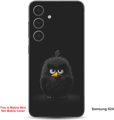 VYBE The Smart Choice Samsung S24 Angry Bird Embossed Mobile Skin(Iridium 14)