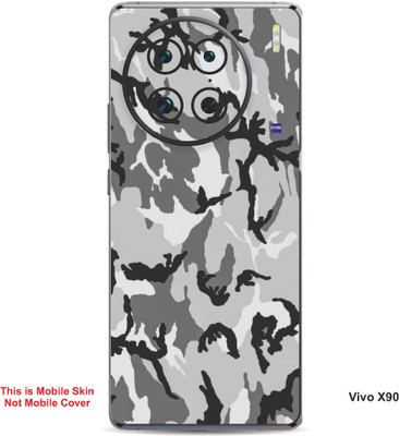 VYBE The Smart Choice Vivo X90 Abstract Embossed Mobile Skin(Asparagus 16)