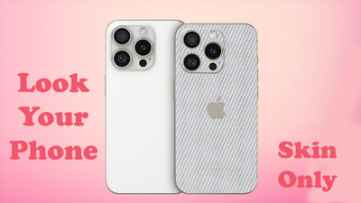 AsSkin iphone 16 pro max Mobile Skin(Gray)