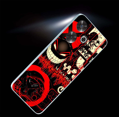 TJ CREATION REDMI 13 5G Mobile Skin(Red)
