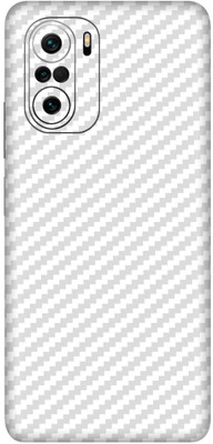 ARAYLE Poco F3 Mobile Skin(Transparent 3D Carbon Fiber Edge To Ege)