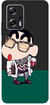 TJ CREATION Redmi K50i 5G, redmi k50i Mobile Skin(Ultra Super Happy Shinchan Skin With High Matte Finish.)