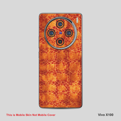 VYBE The Smart Choice Vivo X100 Pattern Mobile Skin Mobile Skin(Multi ColourCR5)