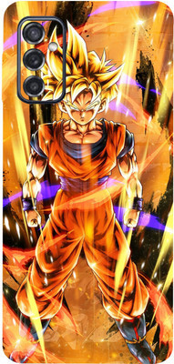 TJ CREATION Samsung Galaxy M52 5G, SAMSUNG GALAXY M52 5G Mobile Skin(Ultra Super The Goku Skin With High Matte Finish.)