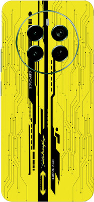 SkinoMania realme Narzo 70 Pro 5G Premium Vinyl Mobile Skin (Multicolor) Mobile Skin(Yellow-CyberPunk)