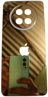 TWUAOP REALME 13 PRO PLUS 5G MOBILE SKIN ACRYLIC SHEET MIRROR BACK PANNEL APPLE Mobile Skin(Gold)