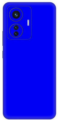 Vcare GadGets iQOO Z6 Pro 5G Blue Matte Back Side Premium Mobile Skin(Blue Matte)