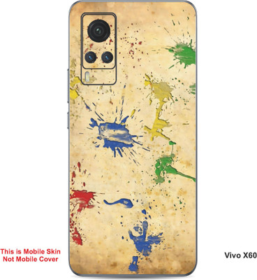 VYBE The Smart Choice Vivo X60 Art Embossed Mobile Skin(Sunset 10)
