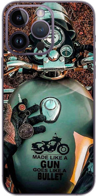 FCS iPhone 14 Pro Max Printed Back skin Mobile Skin(Bullet Skin)