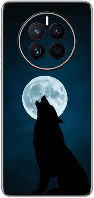 FCS Huawei Mate 50 Printed Back skin Mobile Skin(Wolf)