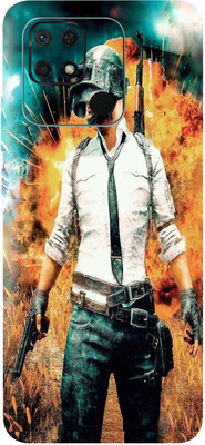 TJ CREATION Redmi 10C, Redmi 10c Mobile Skin(Ultra Superr Pubg Lover Skin With High Matte Finish.)