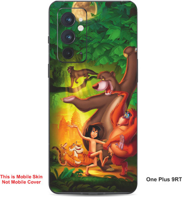 VYBE The Smart Choice One Plus 9RT Jungle Book Embossed Mobile Skin(Green Pea 22)