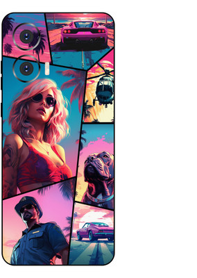 wrap craft MOTOROLA EDGE 50 FUSION Premium Vinyl Mobile Skin(Multicolor)