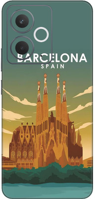 SKINADDA REALME GT 7T 5G Premium Vinyl BACK 236 Mobile Skin(Multicolor)