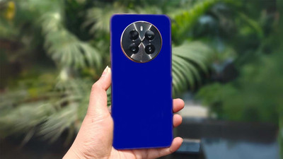 BUGGU realme P1 Pro 5G Mobile Skin(Ulltra Super Blue Matte Skin With High Matte Finish., Mobile Skin (Back+Side+Camera))
