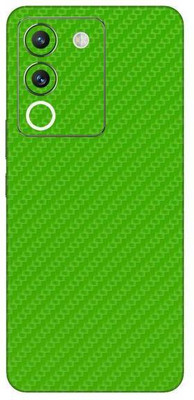 Vcare GadGets Vivo Y200 5G Mobile Skin(Fiber Carbon Green)