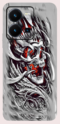 TJ CREATION Vivo Y35 Mobile Skin(Ultra Super Angry Mumma Skin With High Matte Finish.)