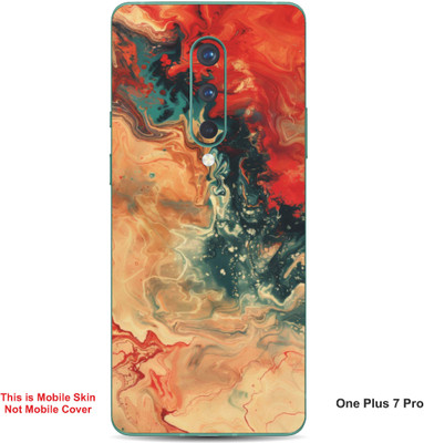 VYBE The Smart Choice One Plus 7 Pro Art Embossed Mobile Skin(River Bed A1)